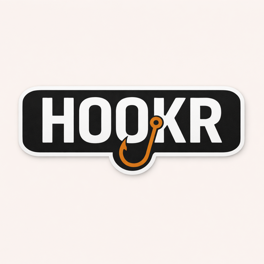 HOOKR Logo Sticker